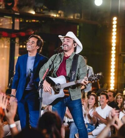 Imagem da notícia Dupla Guilherme & Santiago é a grande atração deste sábado nas festividades em comemoração aos 22 anos de Figueirão